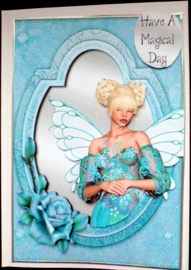 Bella Winter Rose Fairy by Mary Murphy
