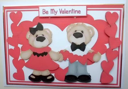 Sweetheart Valentine Bears by Mary Murphy