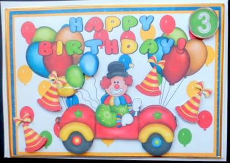 Birthday Clown by Mary Murphy