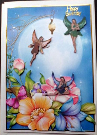 Fairies, Flowers & Moon by Mary Murphy