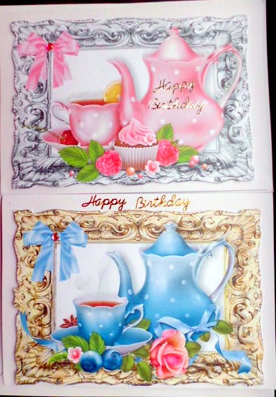 Floral and Cupcake Tea Time Toppers by Mary Murphy