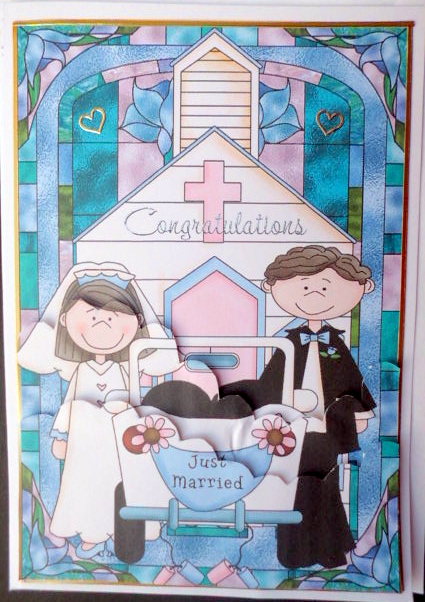 Stained Glass Wedding by Mary Murphy