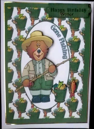 Gone Fishing Bear by Mary Murphy