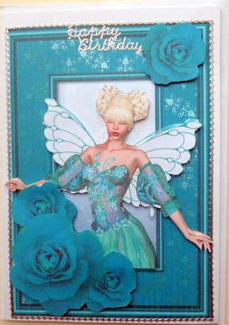 Beautiful Blue Bella Fae by Mary Murphy
