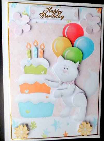 Cute Kitty's Birthday Party by Mary Murphy