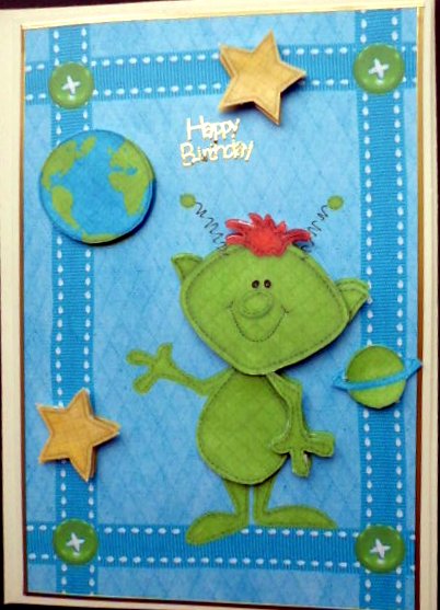 Little Green Alien by Mary Murphy