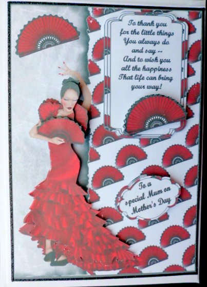 Mother's Day Fan Frills and Dancing by Mary Murphy