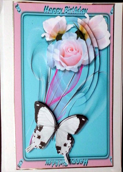 Butterfly Rose by Mary Murphy