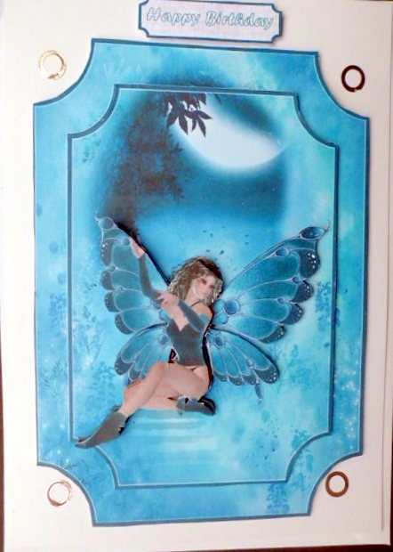 Pretty Blue Fairy by Mary Murphy