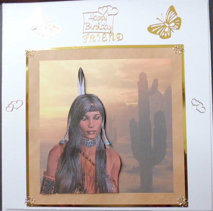 Native American (woman) by Mary Murphy