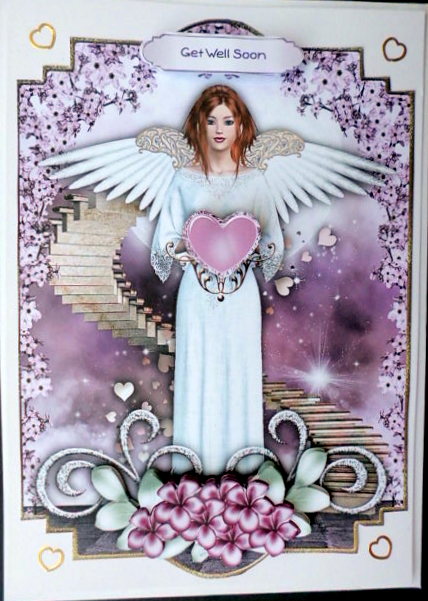 Angelic Card Topper 1 by Mary Murphy