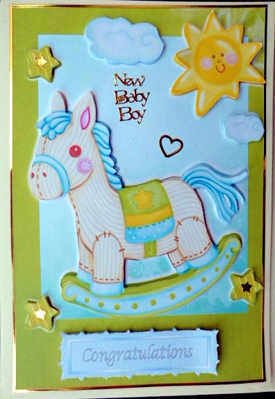 Gorgeous Baby Rocker Horse by Mary Murphy