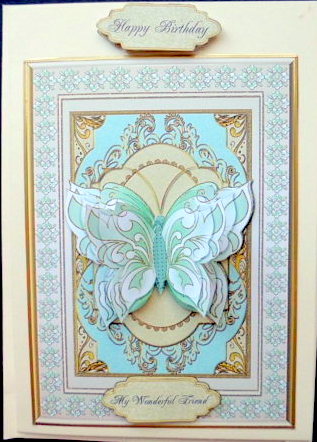 Especially for You Card Front with Butterfly 1 by Mary Murphy