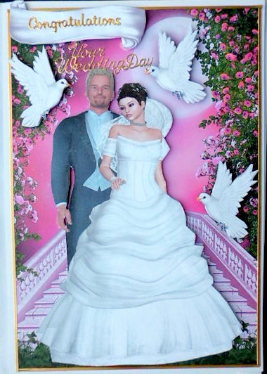 Our Beautiful Day! with Fantasy and White Doves by Mary Murphy