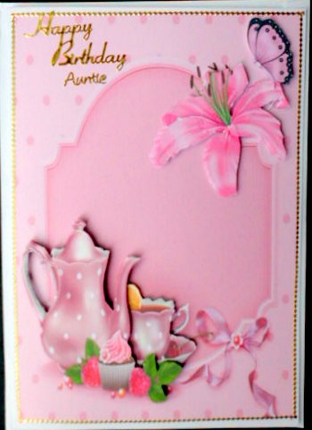 Pretty Pink Polka Dot Tea Set by Mary Murphy