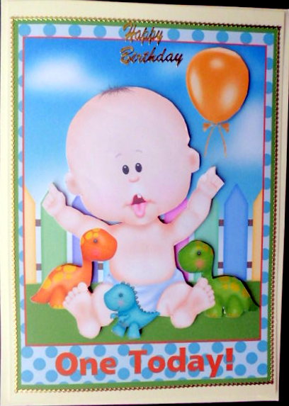 One Year Old Boy by Mary Murphy