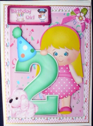 On Your 2nd Birthday by Mary Murphy