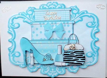 Ladies Accessories Shoes and Makeup in Turq by Mary Murphy