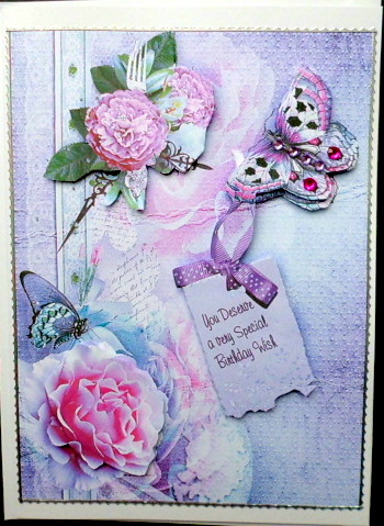 Butterflies and Roses by Mary Murphy