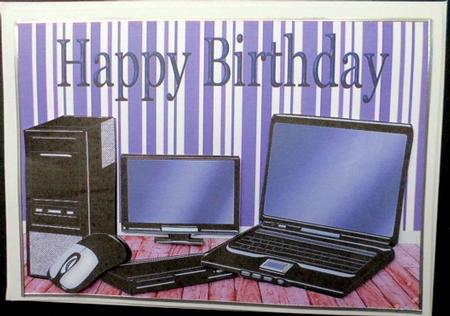 Everything a Girl Wants , Laptop Comp in Purple by Mary Murphy