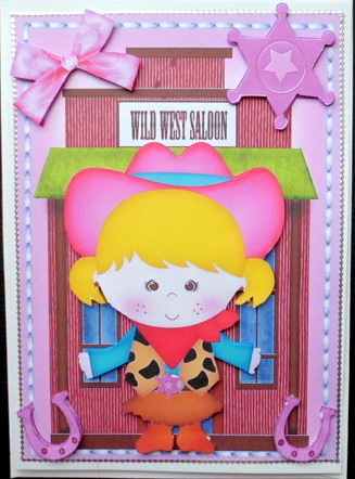 Lovely Little Cow Girl by Mary Murphy