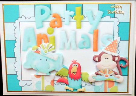 Party Animals Celebrating A5 by Mary Murphy