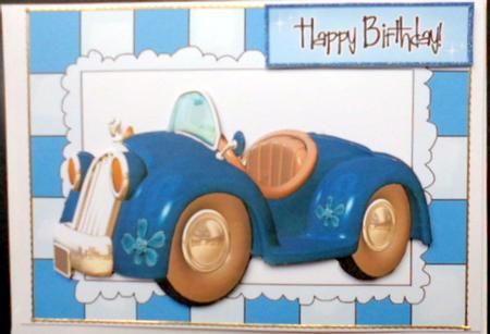 Driving in My Blue Toon Car by Mary Murphy