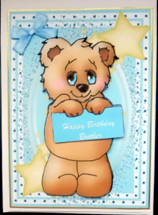 Lovely Birthday Bear (bear ) by Mary Murphy