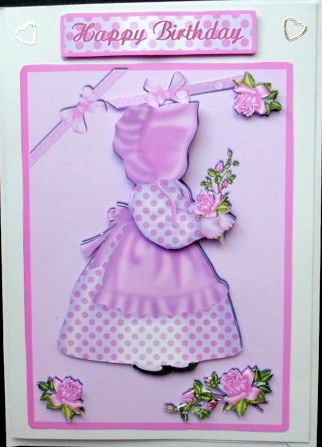 Sunbonnet Girl Birthday or Any Occasion Card by Mary Murphy