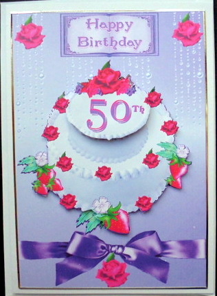 Birthday Cake 50. 60. 70 by Mary Murphy