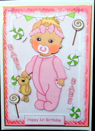 Lovely Baby Girls 1st Birthday by Mary Murphy