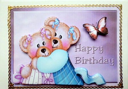 Petite Cards Birthday Bears by Mary Murphy