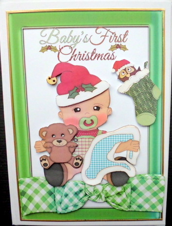 Baby Boy First Christmas by Mary Murphy
