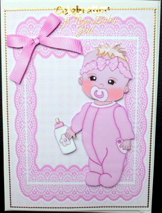 Lovely Baby Girl Clutching Her Bottle by Mary Murphy