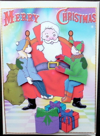 Santa's Christmas Grotto by Mary Murphy