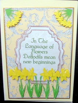 Language of Flowers - Daffodil by Mary Murphy