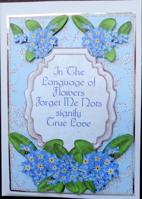 Language of Flowers - Forget Me Not by Mary Murphy