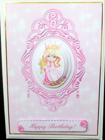 Sweet Fairy Girl Swag Frame Pyramage Design by Mary Murphy