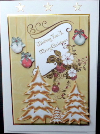 Traditional Christmas - Trees and Baubles by Mary Murphy