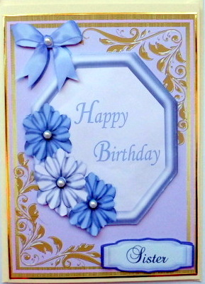 Lovely Lilac Happy Birthday by Mary Murphy