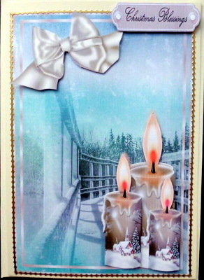 Beautiful Golden Candle's by Mary Murphy