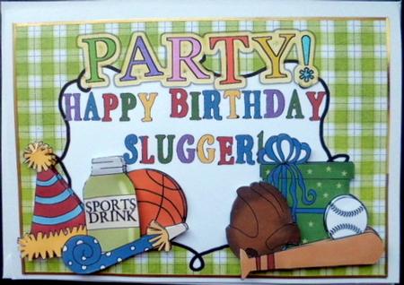 Happy Birthday Slugger! Time to Party by Mary Murphy
