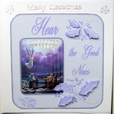 Hear the Good News Big Topper by Mary Murphy