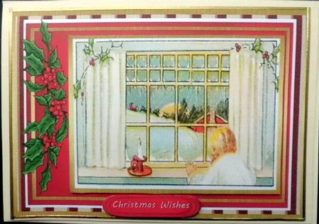 Watching Santa Clause Arriving  by Mary Murphy