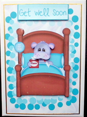 Get Well Hippo! Poor Little Thing in Bed by Mary Murphy