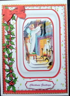 Hanging the Christmas Stocking by Mary Murphy