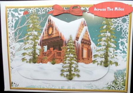 A5 Lovely Christmas Scene  by Mary Murphy