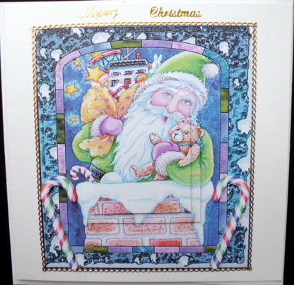 Ho! Ho! Ho! Down the Chimney I Go & Pyramid Layers by Mary Murphy