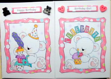 Cute Polar Bear's with Cake Toppers by Mary Murphy