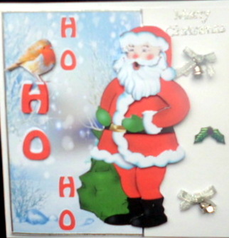 Ho Ho Ho Santa by Mary Murphy
